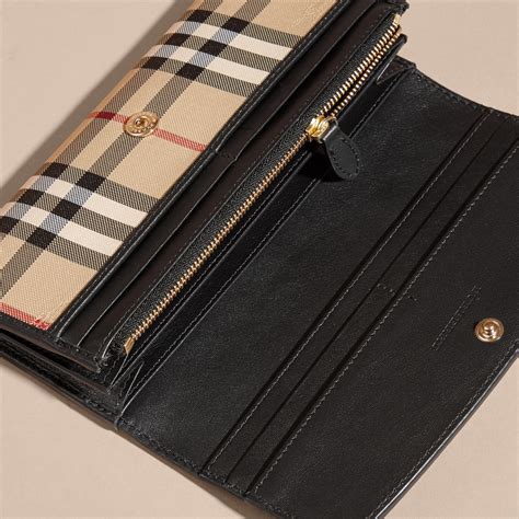 burberry horseferry wallet|burberry wallet black leather.